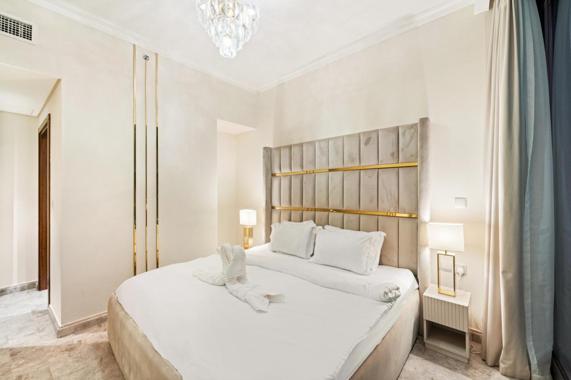 First Class 2Br With Full Dubai Skyline & Sea View Exterior photo
