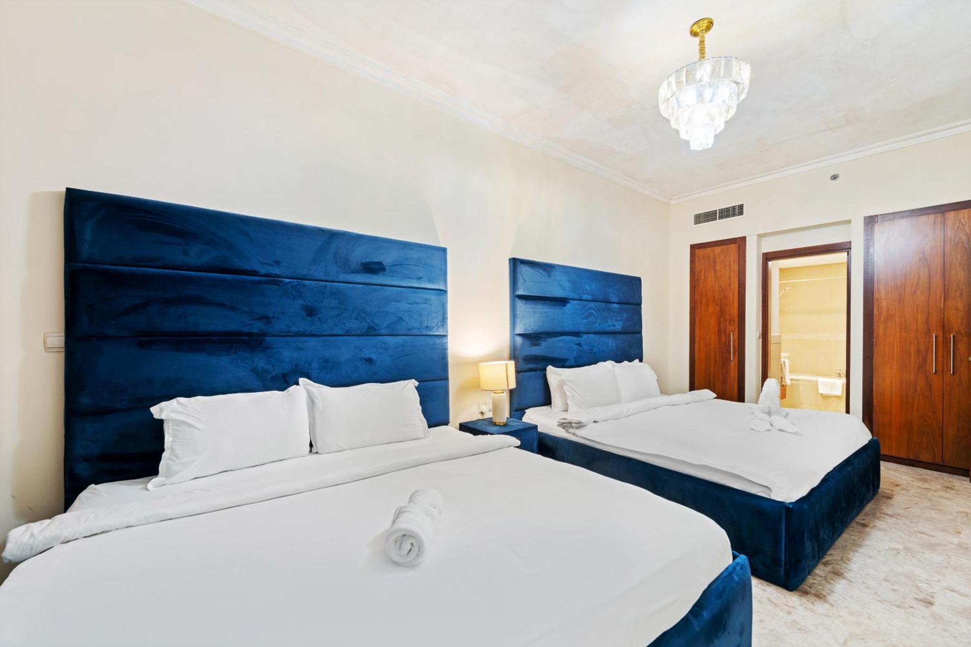 First Class 2Br With Full Dubai Skyline & Sea View Exterior photo